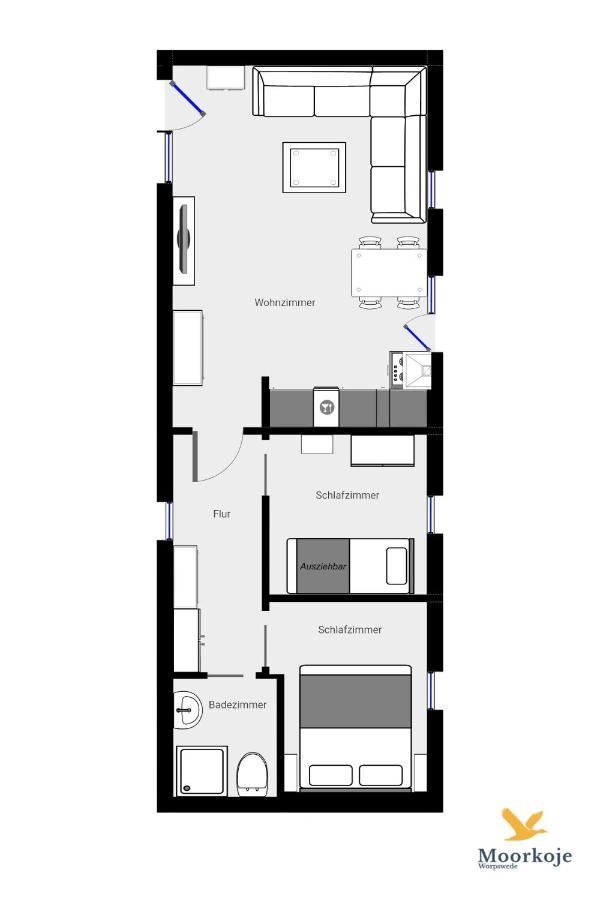 Villa Moorkoje Worpswede Extérieur photo